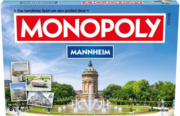 Winning Moves Gioco da tavolo Merc Monopoly - Mannheim (Tedesco)