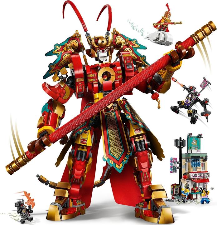 Image du produit LEGO Le roi singe Mech (80012, LEGO Monkie Kid, LEGO difficiles à trouver)