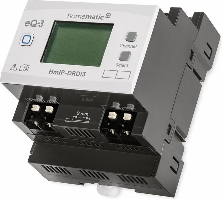 Immagine prodotto Homematic IP Attuatore di regolazione per montaggio su guida top-hat 3-fold (Attuatore dimmerabile)