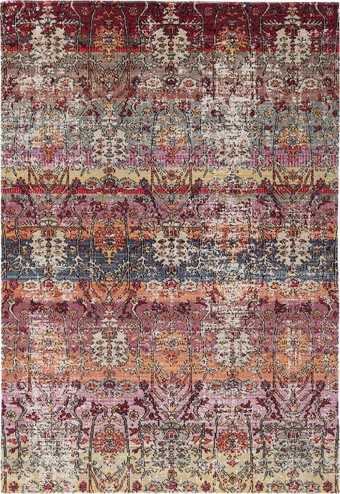 Produktbild Pergamon Kurzflor Designer Teppich Modern Vintage Orient Muster (160 x 230 cm)
