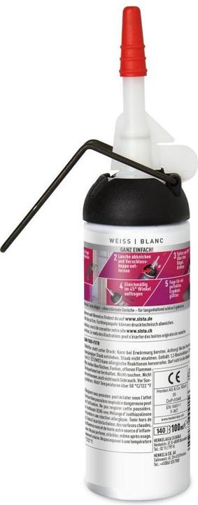Produktbild Sista Drinnen Füllen & Ausbessern weiss (0.26 kg, Weiss, 100 ml)