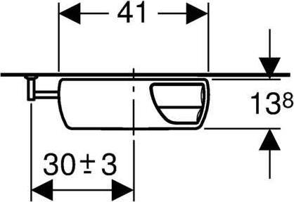 Actual product image Geberit AP cistern