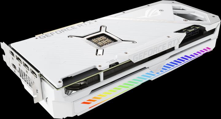 Image du produit ASUS GeForce ROG STRIX RTX 3070 O8G BLANC (8 Go)