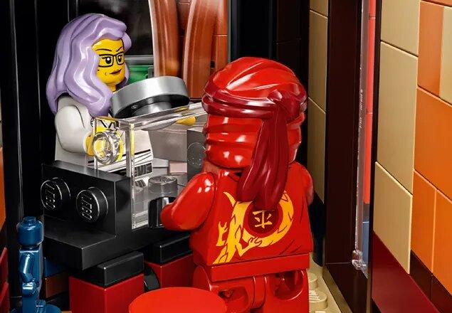 Actual product image LEGO Die Gärten von NINJAGO City (71741, LEGO Ninjago, LEGO Rare Sets)