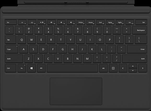 Produktbild Microsoft Type Cover (CH, Surface Pro, Microsoft Surface Pro 3, Microsoft Surface Pro 4)