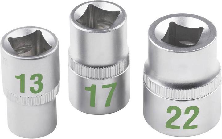 Produktbild Meister Steckschlüsselsatz Steckschlüssel Satz 28 teilig, 1/2 Zoll
