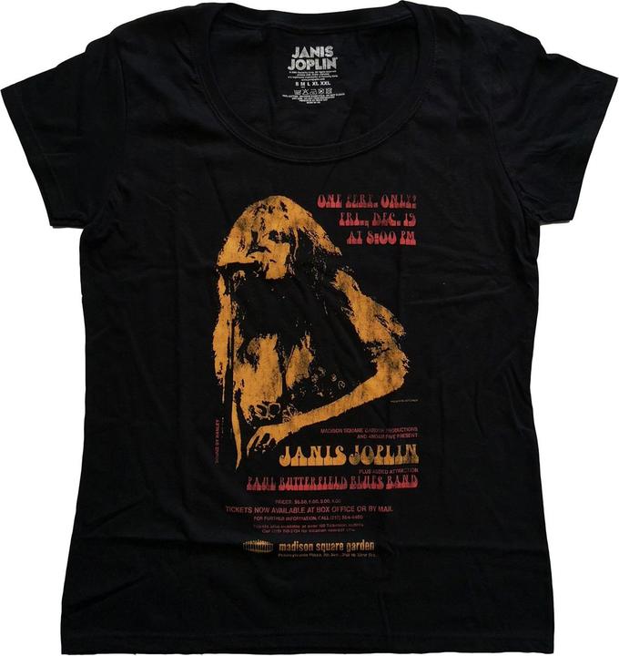 Janis Joplin Madison Square Garden TShirt