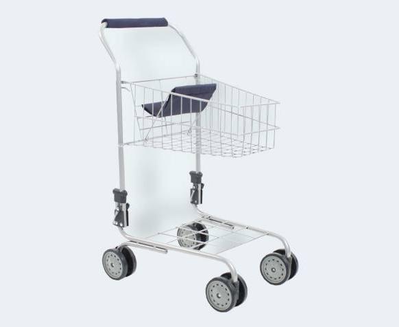 Produktbild Bayer Chic 2000 760 50 Einkaufswagen aus Metall mit integriertem Puppensitz, tolle Ergänzung zum Kau