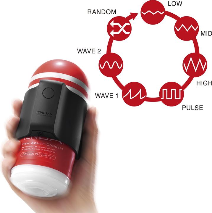 Actual product image Tenga Cup Vibrator