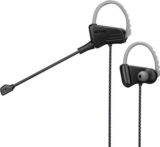 Produktbild Nitho ECHO eSports, Wired, Sports, 20 - 20000 Hz, 25 g, Headset, Black (Kabelgebunden)