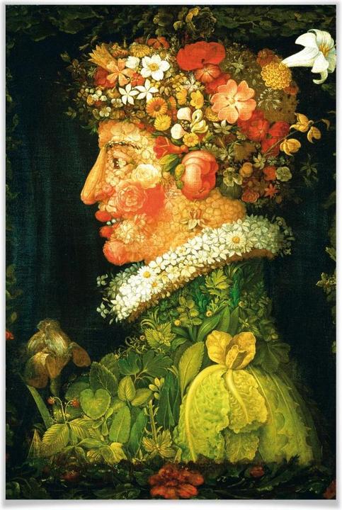 Produktbild Trenddeko Arcimboldo - Der Frühling (90 x 140 cm)