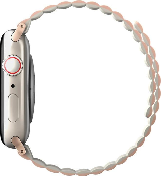 Produktbild Uniq pasek Revix Apple Watch Series 1/2/3/4/5/6/7/8/SE/SE2 38/40/41mm. Reversible Magnetic różowy-be (Edelstahl, Silikon)