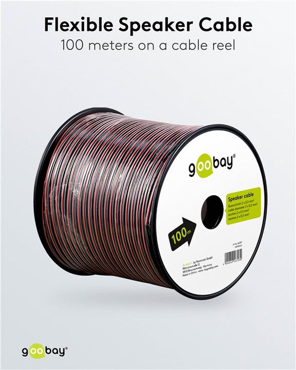Image du produit Goobay 56707 CCA (100 m, 0.50 mm²² mm)