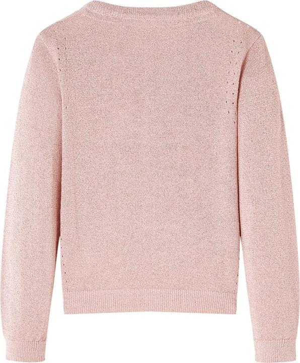 Immagine prodotto VidaXL Cardigan per bambini rosa pallido 140,Materiale: 97% cotone. 3 (140)