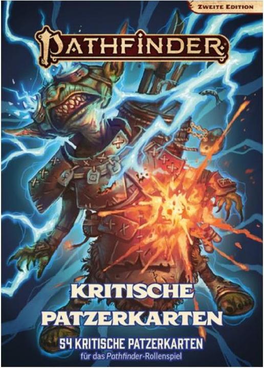 Pathfinder 2 - Critical Failure Cards, 55 Cards (DE edition) (German)
