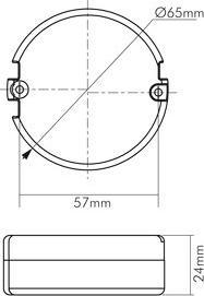Actual product image Nobile LED control 8W 0,35A 22V PHabschn IP20 Phase section Kstgeh dyn