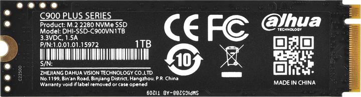 Actual product image Dahua Technology DHI-SSD-C900VN1TB Internal Solid State Drive M.2 1000 GB PCI Express 3.0 3D TLC NVM (1000 GB, M.2 2280)