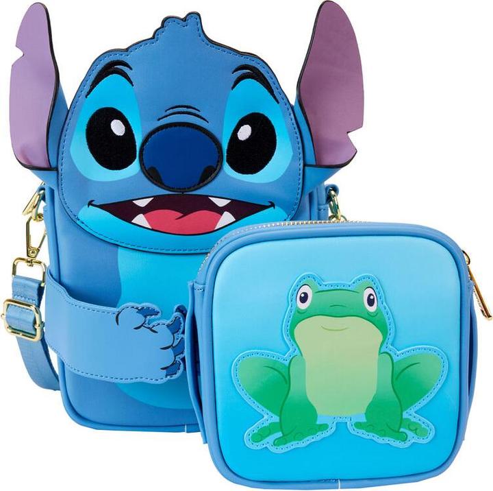 Produktbild Loungefly Disney by Umhängetasche Lilo & Stitch Camping Crossbuddies
