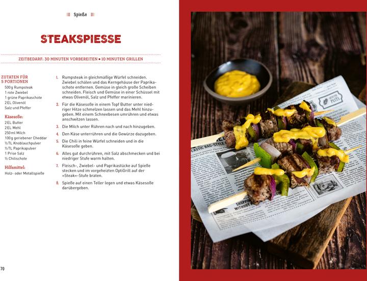 Produktbild Rezepte für den Optigrill (Deutsch, Michael Gerhardy, 2022)