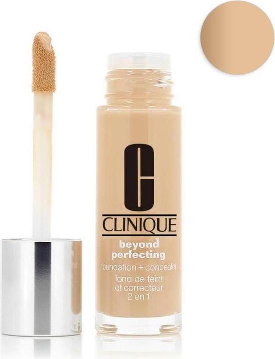Actual product image Clinique Beyond Perfecting Foundation + Concealer (#01 Linen)