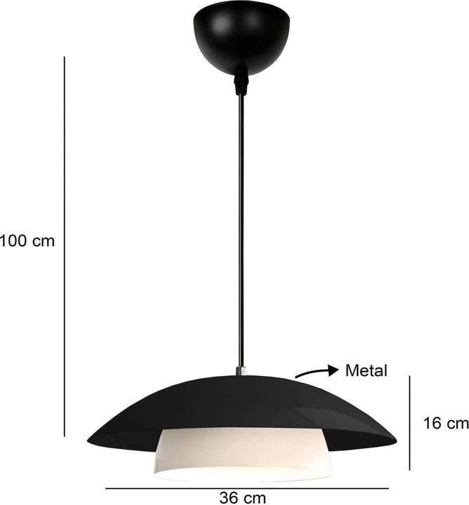 Actual product image Opviq Opaline Chandelier (E27)