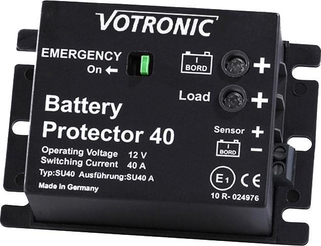 Image du produit Votronic 3075 Battery Protector 40A 12V Contrôleur de batterie Protection contre les surtensions
