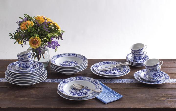 Actual product image Kahla Rossella Zwiebelmuster Tafelservice (12 Piece)