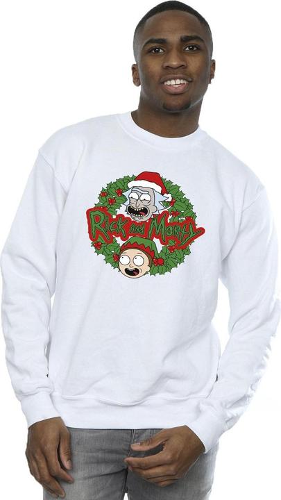 Produktbild Rick And Morty Christmas Wreath Sweatshirt (L)