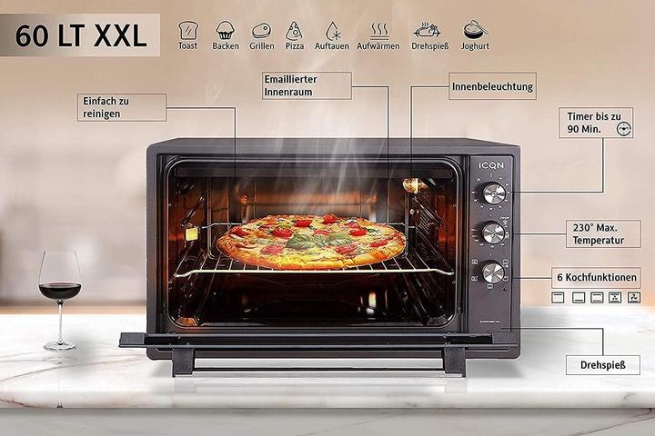 Produktbild Icqn Minibackofen