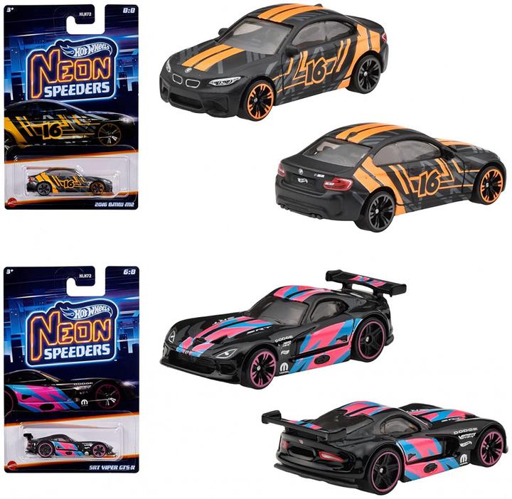 Hot Wheels Speeder al neon