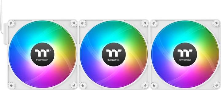 Actual product image Thermaltake TT CT120 EX Rev ARGB Sync PC Cooling Fan 3 Pack White (120 mm, 3 x)
