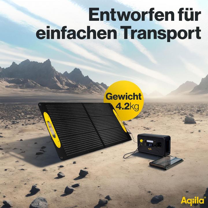Produktbild Aqiila Sunbird P21 - Foldable solar panel (21 W, 0.60 kg)