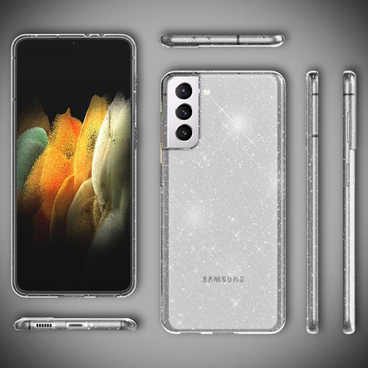 Immagine prodotto Nalia Custodia per cellulare Glitter (Samsung Galaxy S21+)