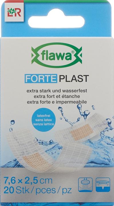Immagine prodotto Flawa Forte Plast 2,5x7,6cm trasparente (20 x)
