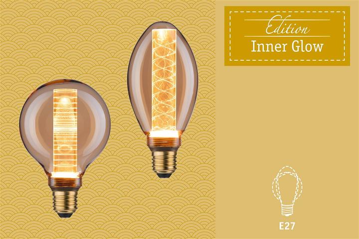 Produktbild Paulmann Kolben ST64 Inner Glow (E27, 3.60 W, 120 lm, 1 x, G)