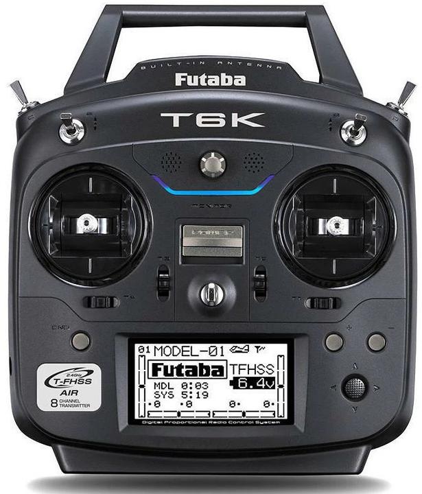 Actual product image Futaba Remote control T6K V2.0 Mode 2 (throttle left)