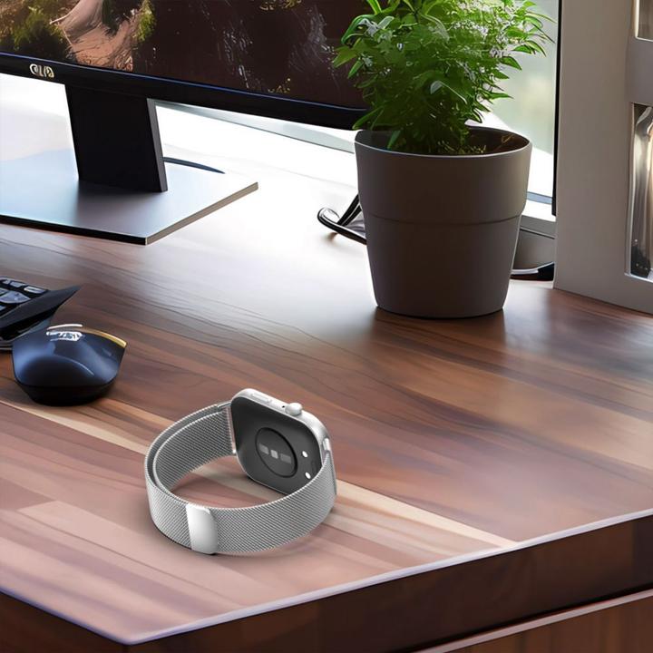 Produktbild Tech-Protect MilaneseBand strap for Huawei Watch Fit 3 - silver (Edelstahl)