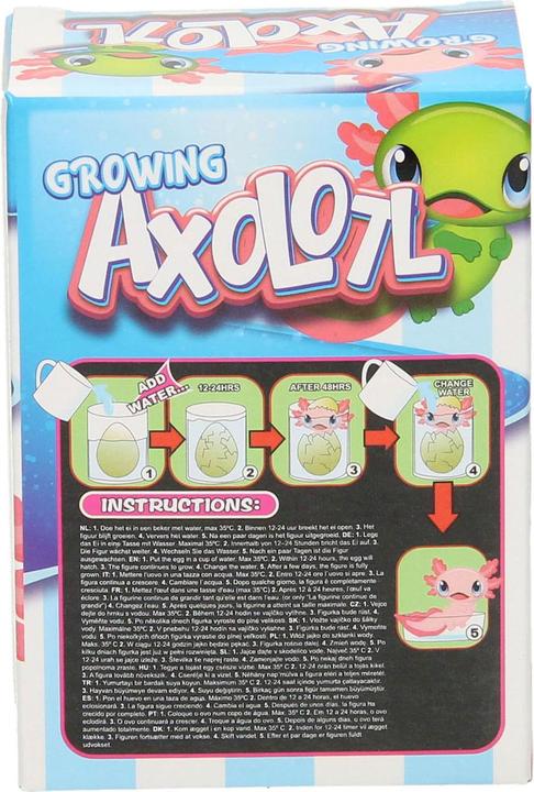 Actual product image Roost Ei mit wachsendem Axolotl