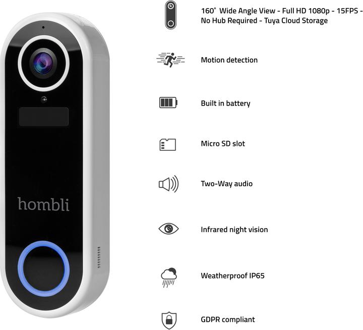 Produktbild Hombli Smart Doorbell (WLAN)