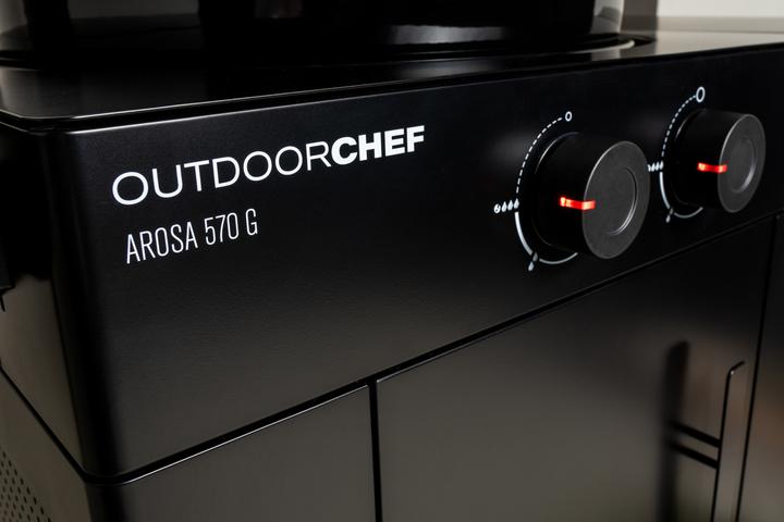 Actual product image Outdoorchef Arosa 570 G Evo Black (9.50 kW)
