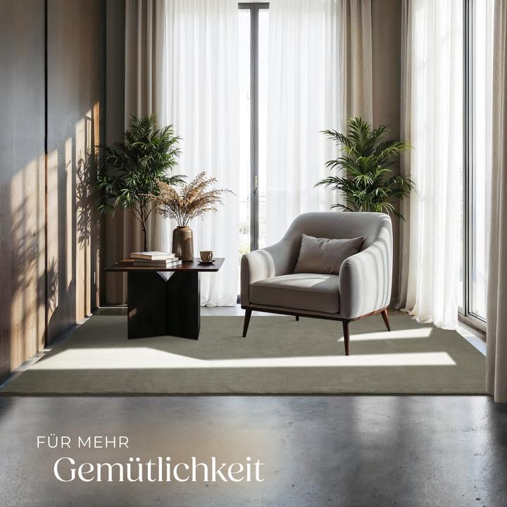 Immagine prodotto tectake Tappeto a pelo corto Soft Zone (120 x 170 cm)