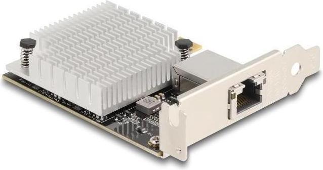 Actual product image Delock 90758 - PCI Express x4 network card 10 Gigabit LAN 1 x RJ45 AQC107S (PCI-E x4)