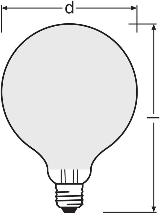 Image du produit Osram Star Globe (E27, 11 W, 1521 lm, 1 x, D)