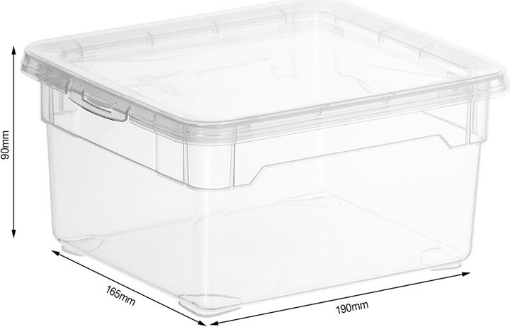 Produktbild Rotho Clear (19 x 16.5 x 9 cm, 2 l)