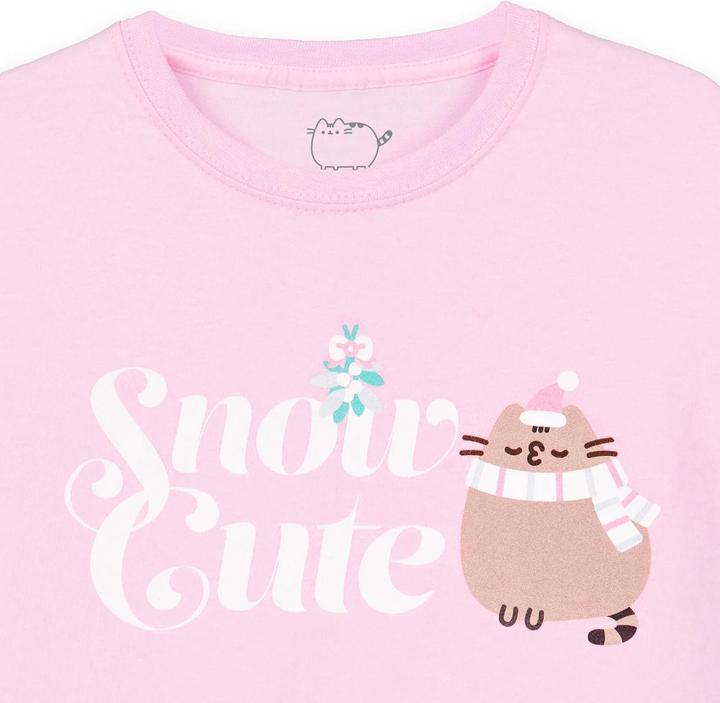 Actual product image Pusheen Girls Christmas T-Shirt (140)