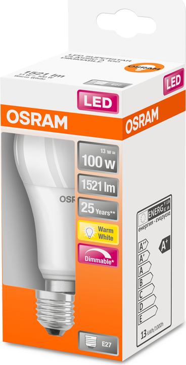 Image du produit Osram Superstar Classic A (E27, 13 W, 1521 lm, 1 x, F)