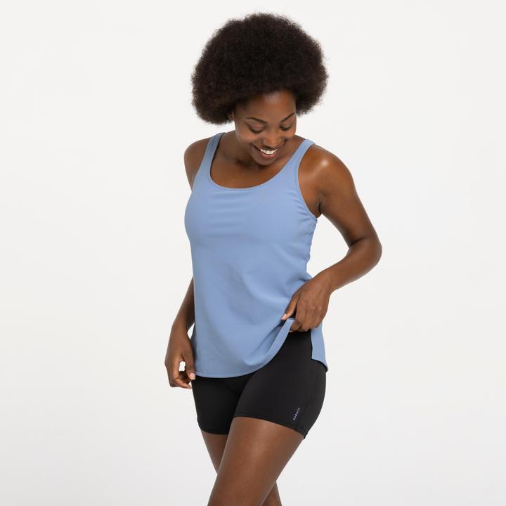 Produktbild Nabaiji Badeanzug Tankini Shorty Damen - Heva Tetia blau (XXL)