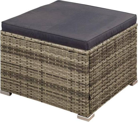 Actual product image Juskys Polyrattan lounge Punta Cana L