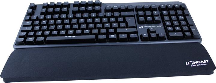Actual product image Lioncast LK30 LED gaming keyboard (DE, Cable)