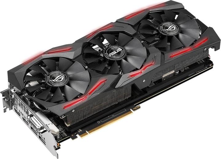 Produktbild ASUS Radeon ROG STRIX RX VEGA 64 O8G GAMING (8 GB)
